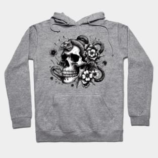 Web skull Hoodie